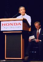Honda launches minivan plant in U.S.